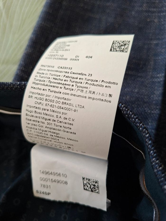 Pantalon de costume Hugo Boss taille 54 Neuf - photo numéro 5