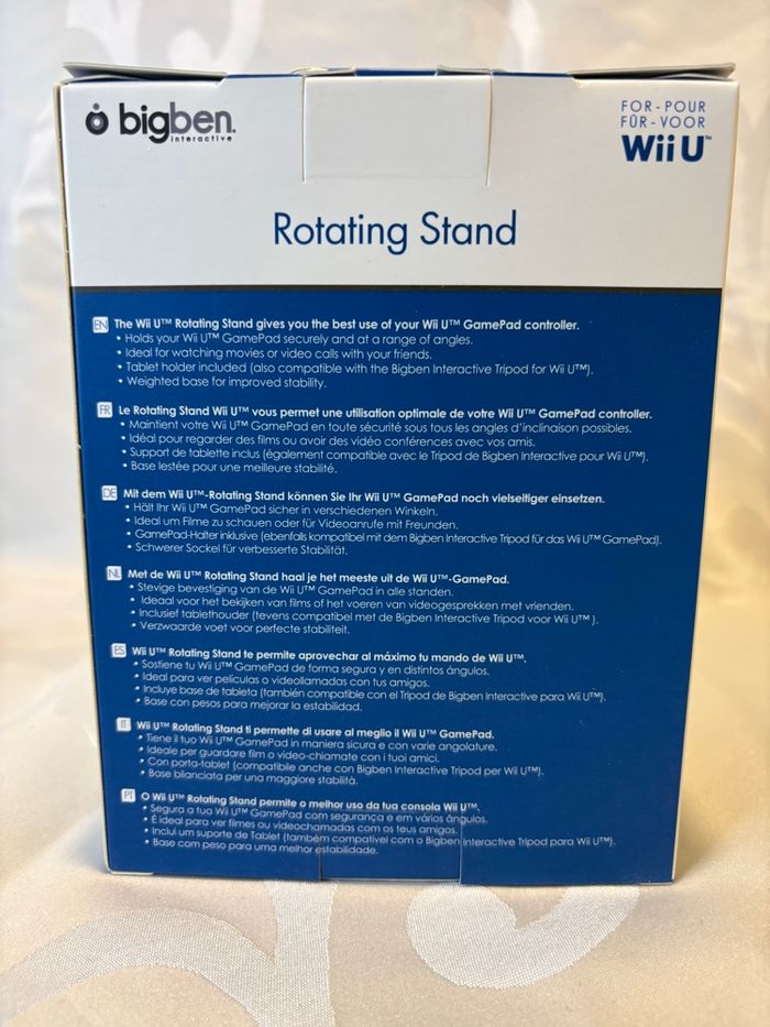 Socle rotatif pour Nintendo Wii u neuf en boite - photo numéro 6