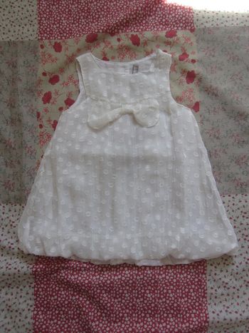 Robe légère sans manches 12 mois