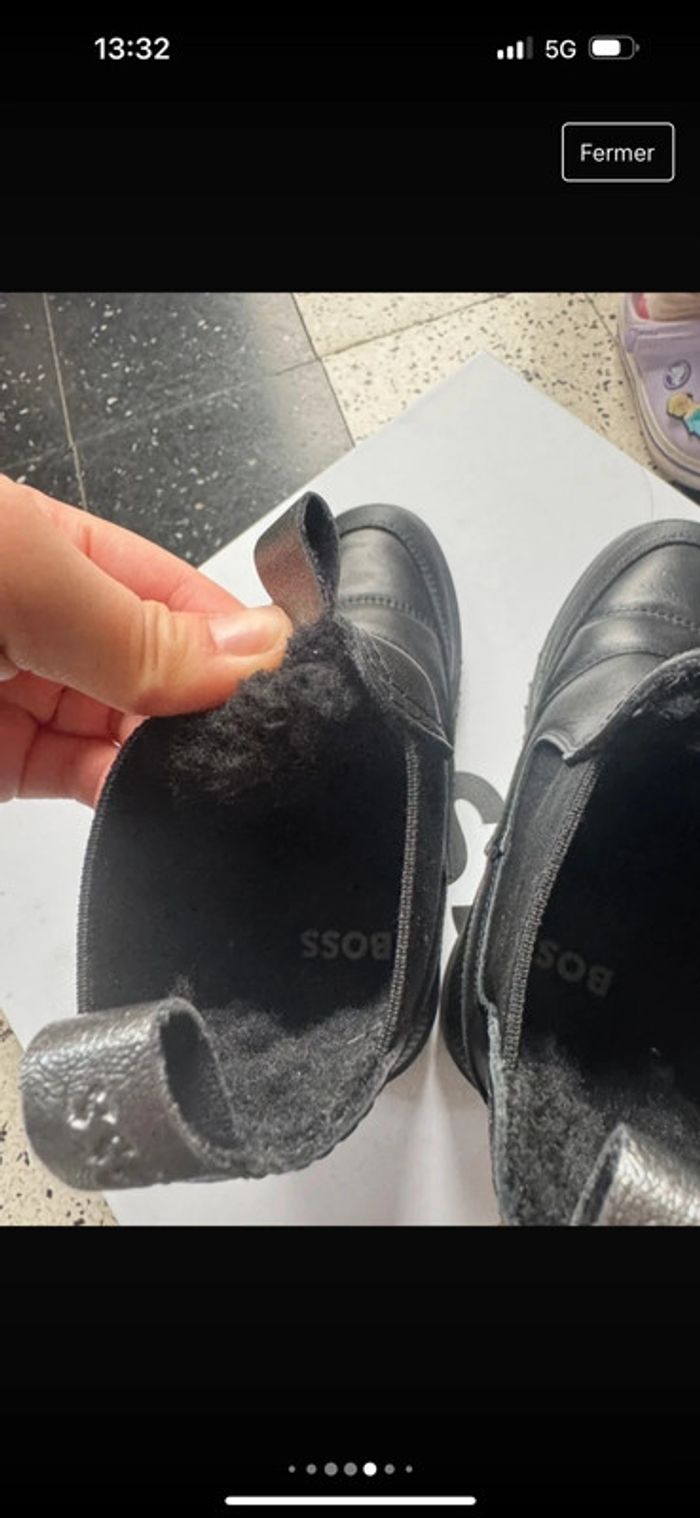 Bottine en cuir Hugo boss - photo numéro 5