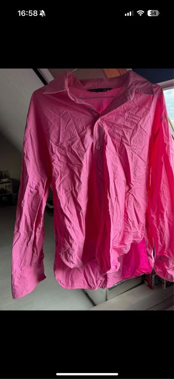 Chemise rose Zara