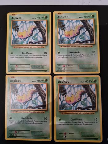 Carte pokemon aspicot