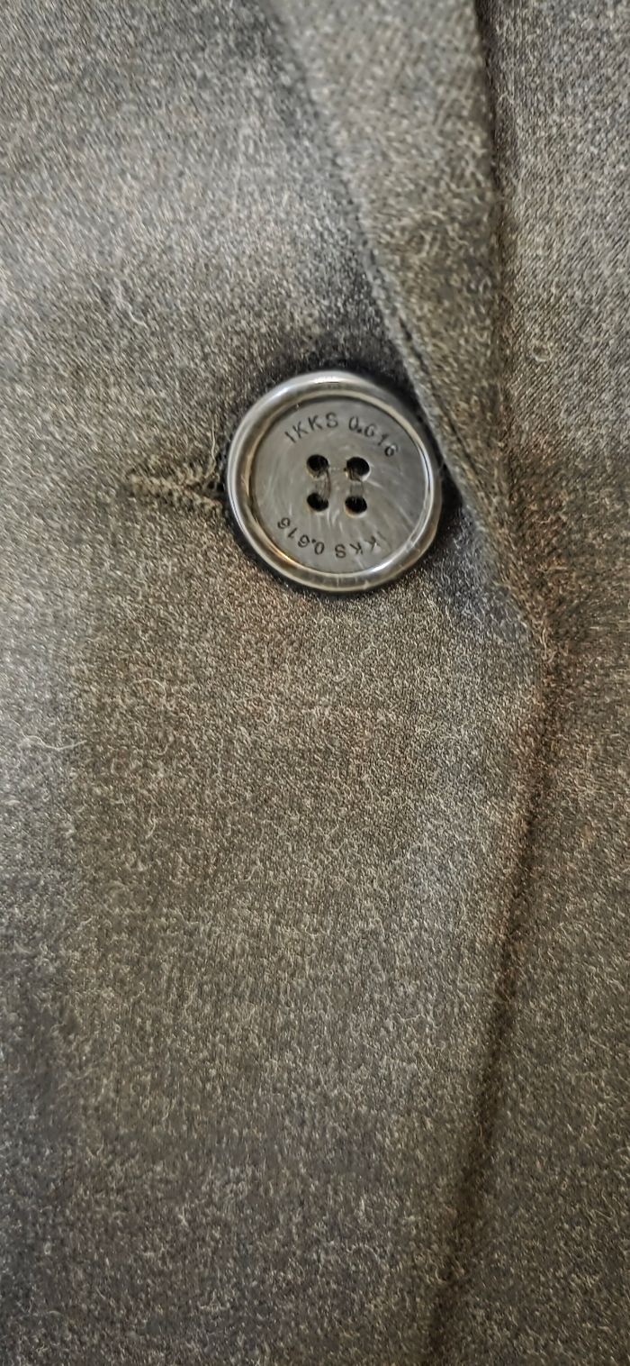 IKKS Blazer Femme 38 – Laine Vierge – Noir/Anthracite – Made in France – Excellent État - photo numéro 3