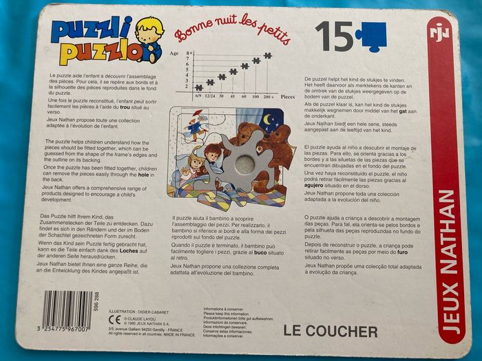 Puzzle bonne nuit les petits - photo numéro 2