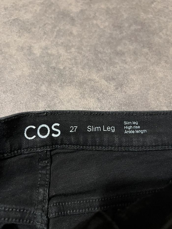 Jean femme taille haute slim COS 37fr - photo numéro 4