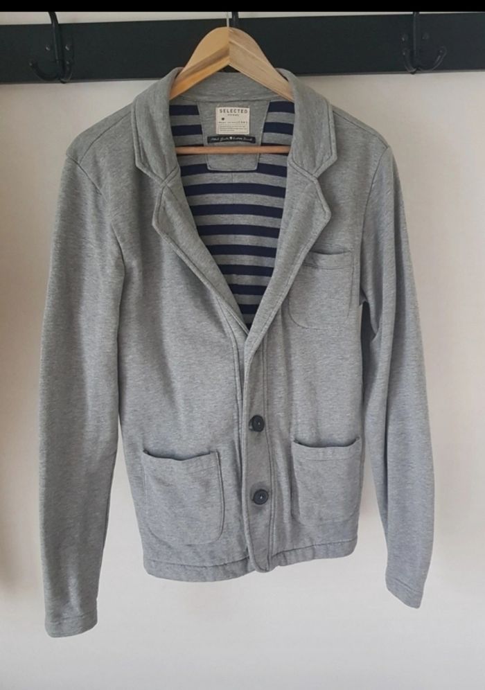 🩶 Veste grise – Jules – Taille M 🩶