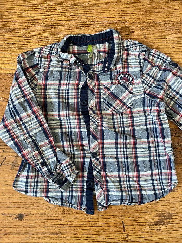 Chemise manches longues 3ans