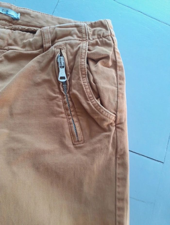 Magnifique pantalon moutarde de la marque Elora - photo numéro 4