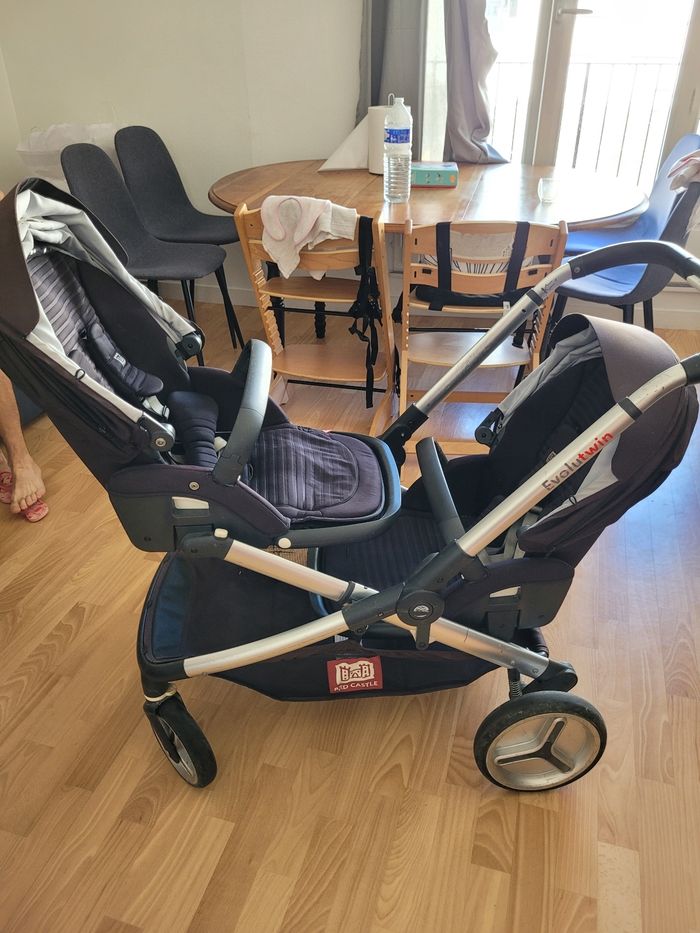 Pousette double Redcastle Evolutwin - photo numéro 6