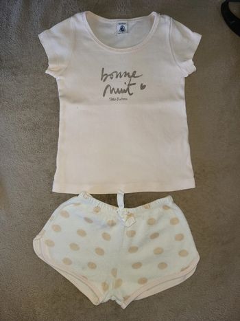 Pyjama été fille 4 ans Petit bateau