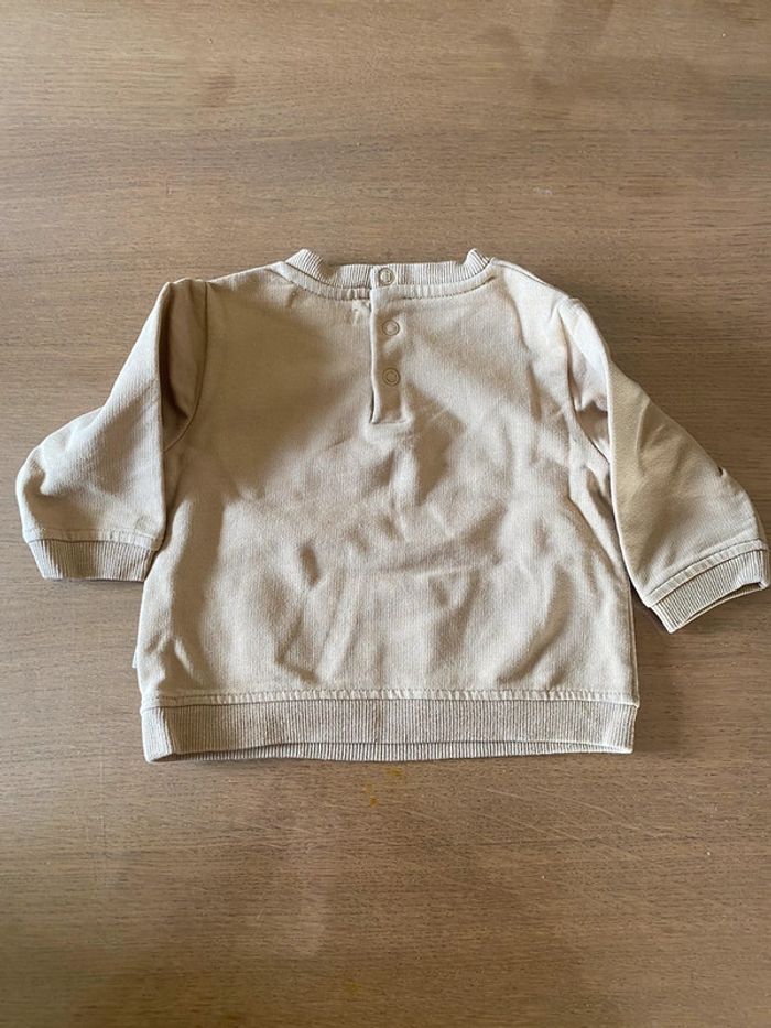 Pull marron animaux - photo numéro 2
