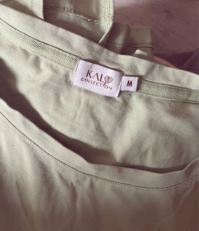 Robe allaitement kalo collection verte m - photo numéro 5