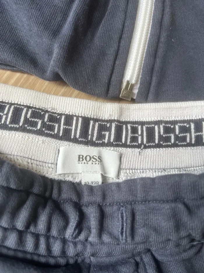 Ensemble short et veste de survêtement Boss garçon 10ans - photo numéro 5