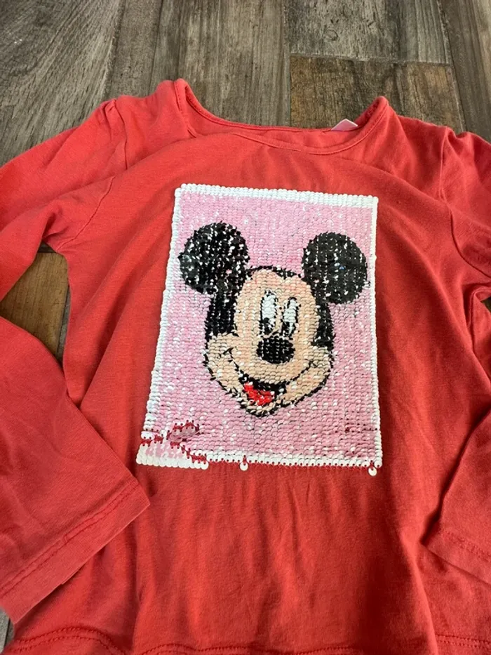 T-shirt ML Mickey Minnie - photo numéro 2