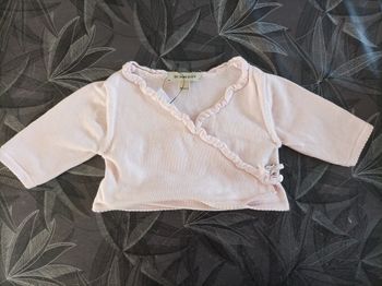 Gilet cache-cœur (3 mois)