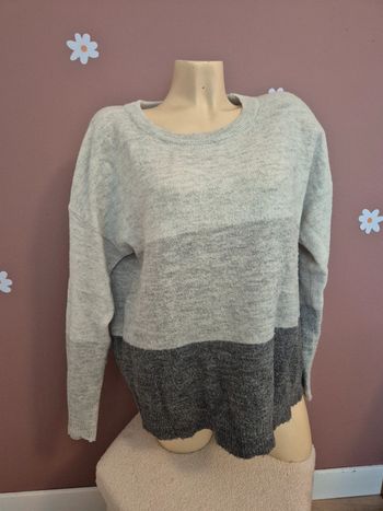 Pull tricolore gris JDY L