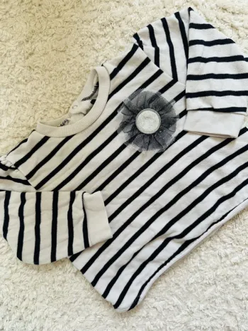 Sweat marinière Petit Bateau 12 mois