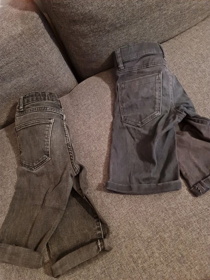 Lot 2 shorts en jeans - photo numéro 8