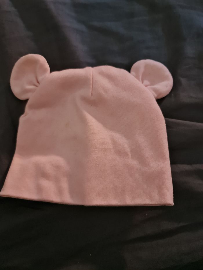 Bonnet rose oreilles Mickey