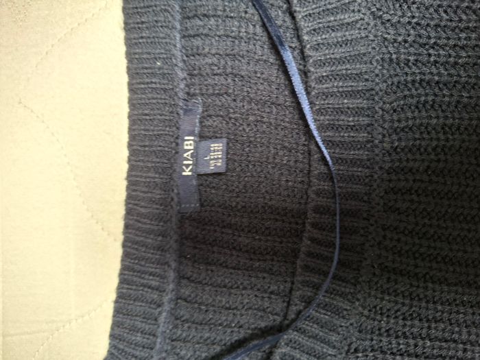 Robe pull type laine marine Kiabi Taille L - photo numéro 5
