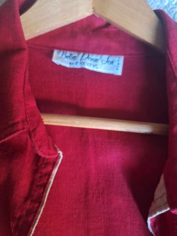 Veste chemise 100 pour cent lin - photo numéro 2