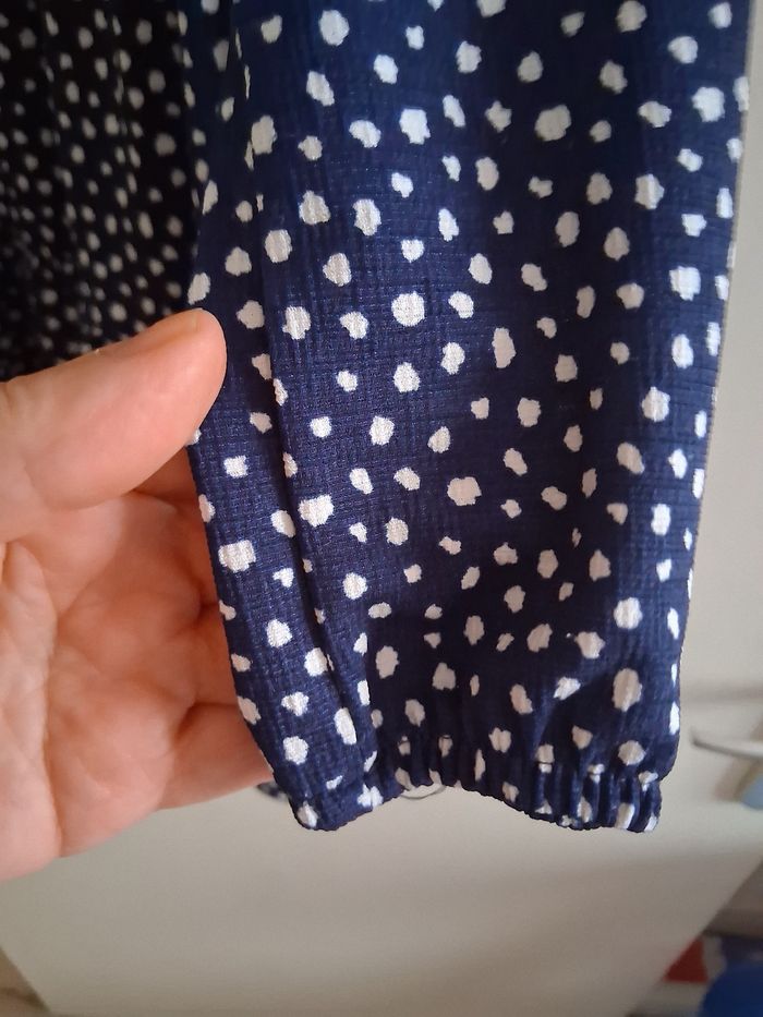 Robe bleu marine et blanc - photo numéro 4