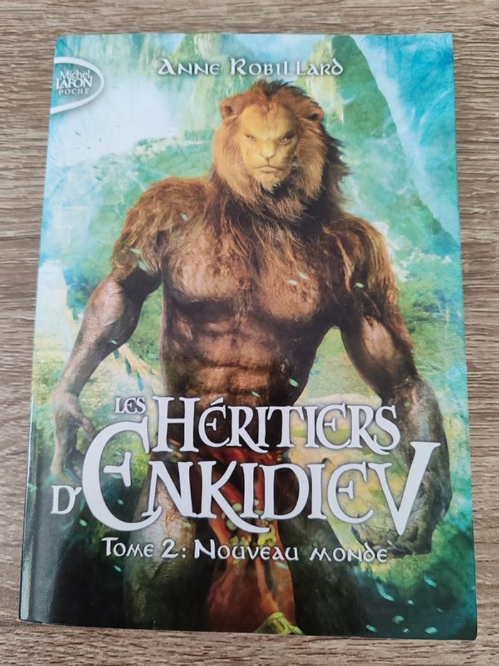 Anne Robillard 🟣 Les héritiers d'Enkidiev T2 Nouveau monde - photo numéro 1