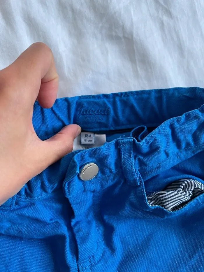 Lot de 2 jeans Jacadi Neuf 18 mois - photo numéro 2