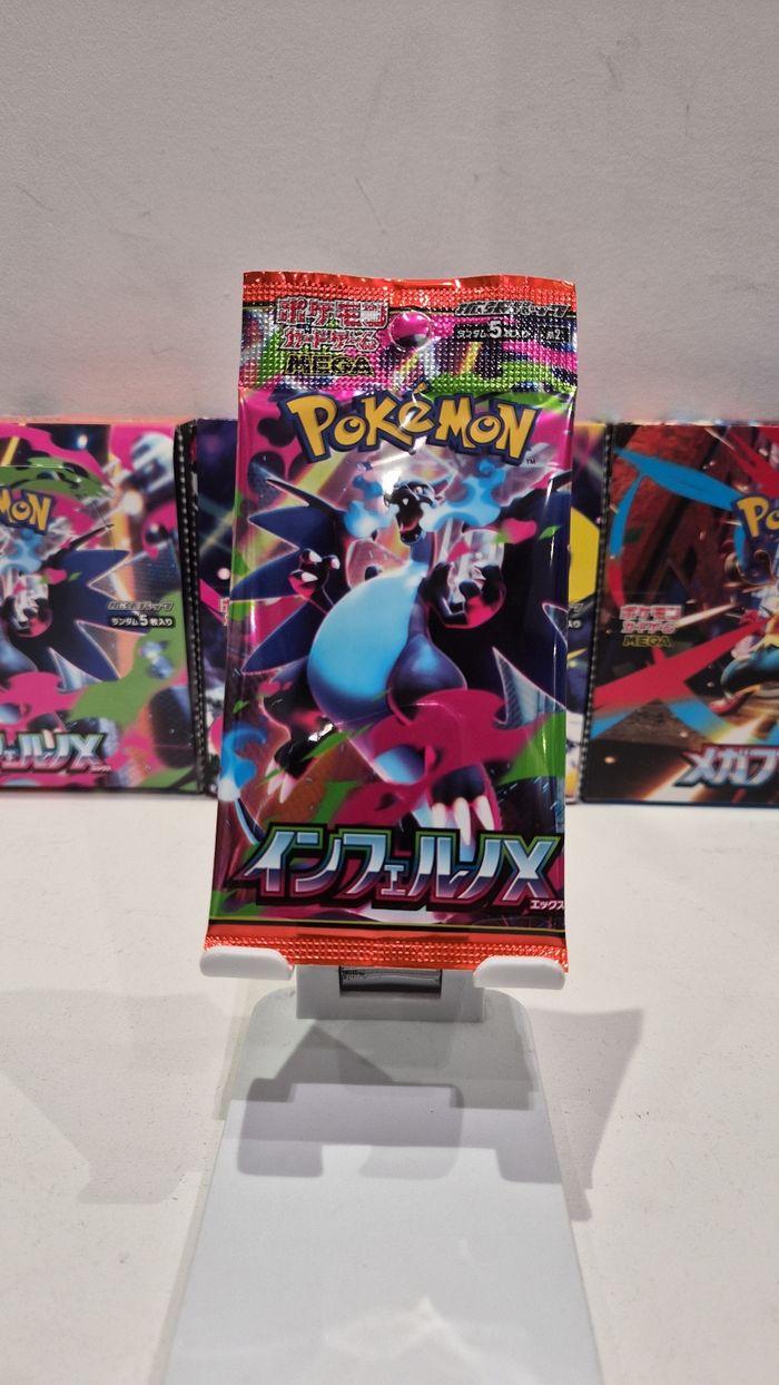 Booster pokémon japonais officiel inferno X