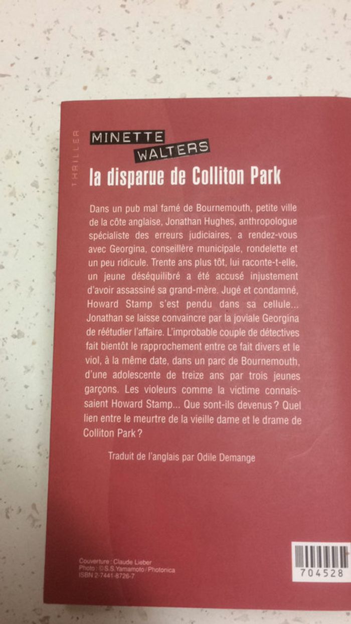 La disparue de Colliton Park - photo numéro 2