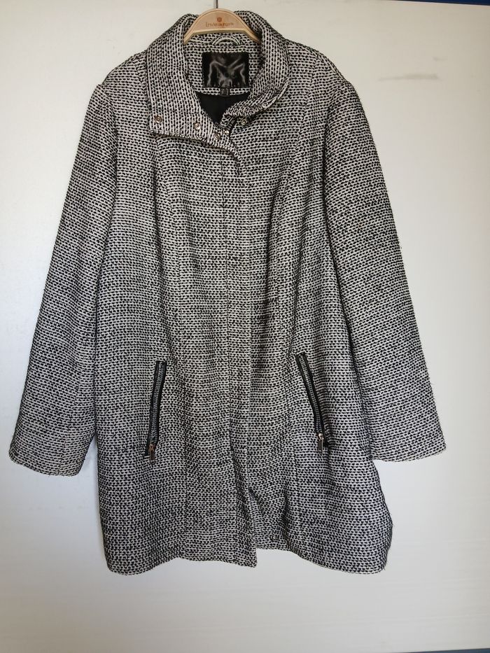 Veste pour femme noir et blanche