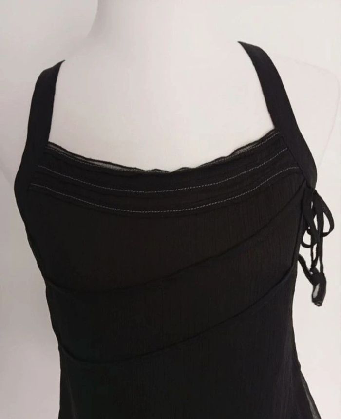 Débardeur noir Mia Soana taille 38 - photo numéro 4