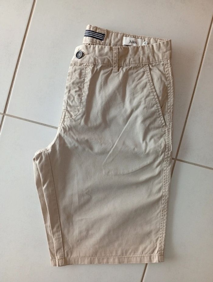 Short chino beige