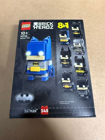 LEGO BrickHeadz 40748 – Batman 8 en 1 – 325 pièces – Neuf scellé