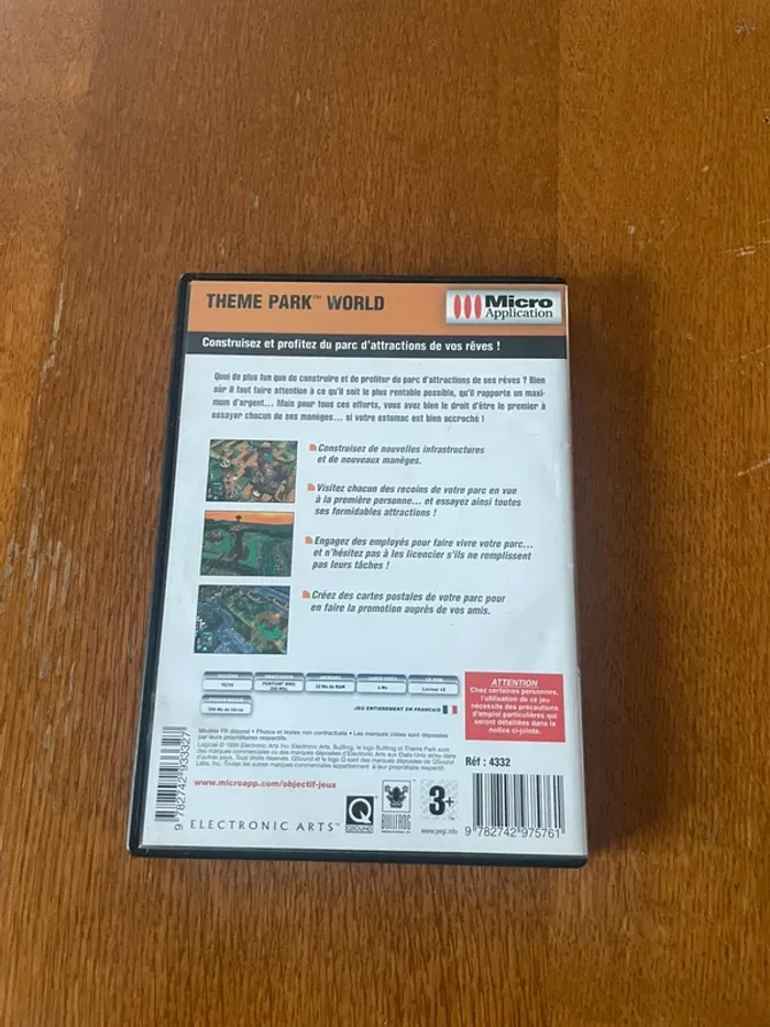 Jeu Pc thème Park World - photo numéro 3