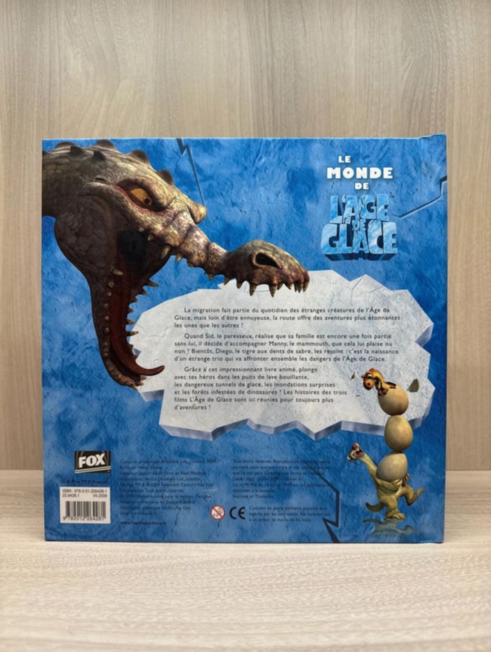 Le Monde de l’Âge de Glace – Livre animé Hachette Jeunesse - photo numéro 2