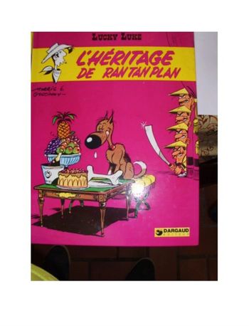 BD Lucky Luke l'héritage de Ran-tan-plan