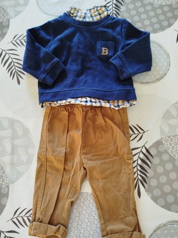 Ensemble garçon 12 mois