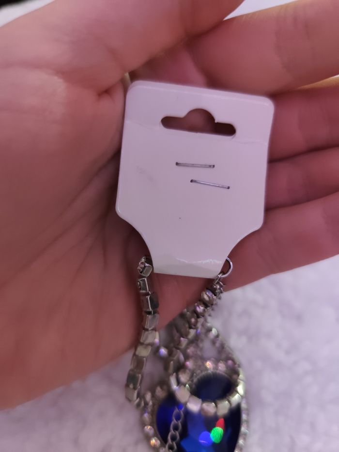 Collier coeur de l'océan inspiré du film titanic - photo numéro 5