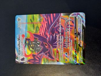 Carte Pokémon Corvaillus Vmax TG19/TG30 EB12 Tempête Argentée FR