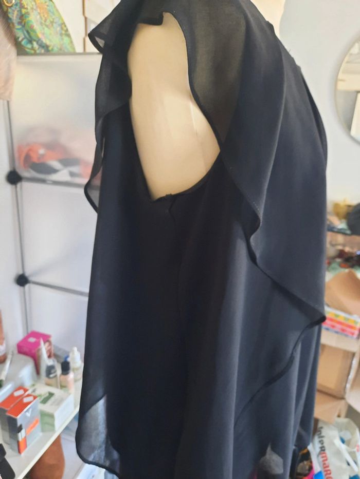 Blouse sans manche noir 40 Jacqueline Riu #lora11femme40 - photo numéro 2