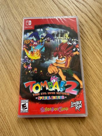 Tombi / Tomba 2 : The Evil Swine Return, Special Edition - Jeu Nintendo Switch NEUF sous blister Limited Run LRG#299