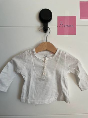 T shirt Zara 3/6 mois