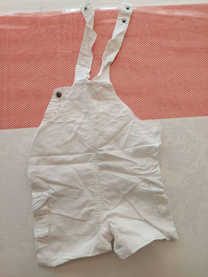 Combinaison salopette short 12mois - photo numéro 4