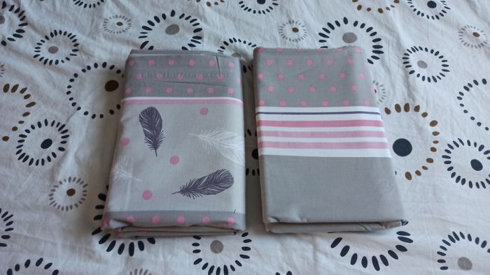 Lot 2 draps 1 personne