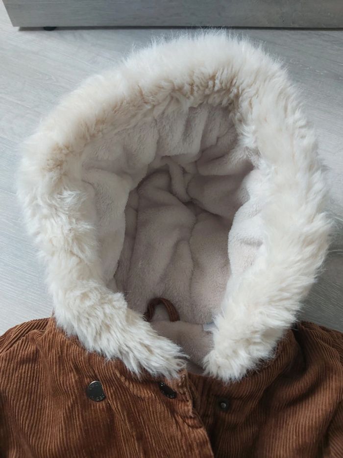 Manteau fille capuche 23 mois - photo numéro 5