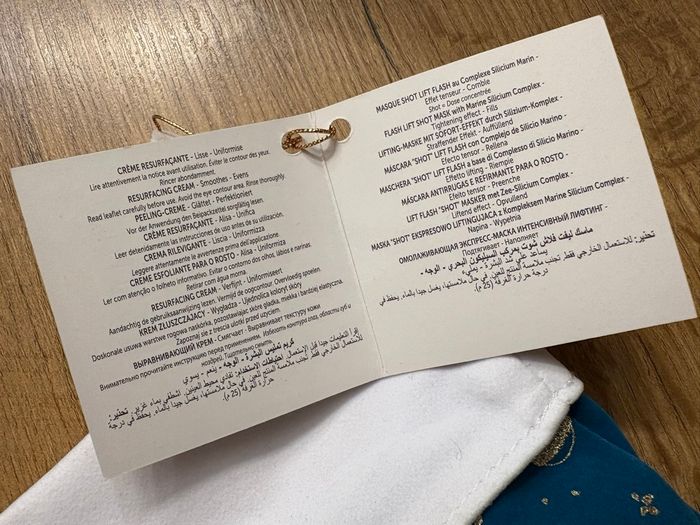 Chaussette Noël Neuve avec produit Thalgo - photo numéro 3