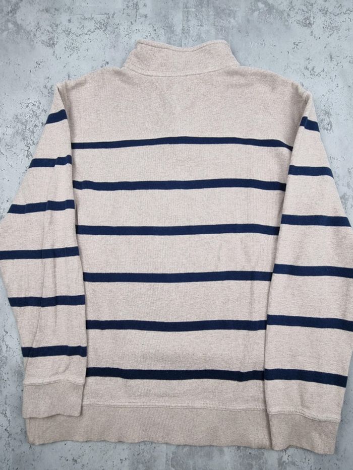 Pull rayé col montant boutonné Tommy Hilfiger XXL Hommes - photo numéro 4