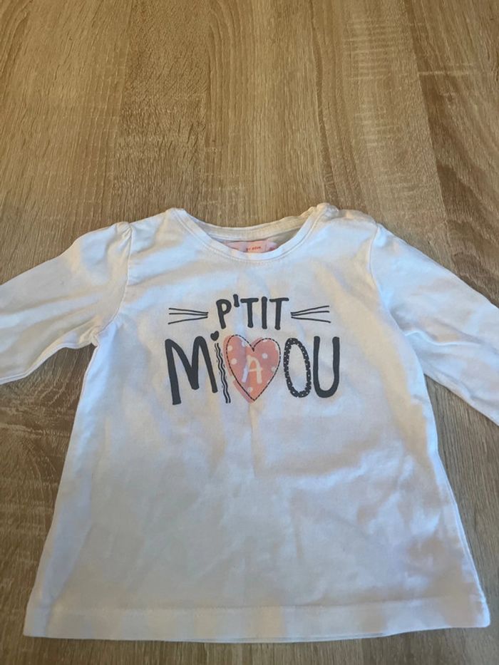 Haut manches longues 6mois