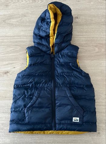 Doudoune sans manches réversible 